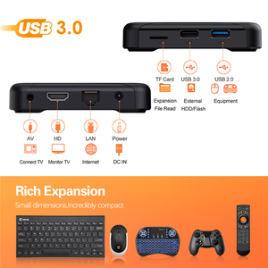 Đầu Thu Tv Thông Minh HK1 RBox R1, Bộ Giải Mã Set Top Box Với 4GB 32GB / 4GB 64GB, Chip RK3318 4K, HĐH Android 2021 Mới 10.0 - Product Image 6