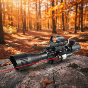 Miras Holográficas Reflex de Doble Iluminación OEM C4-12X50EG con Láser Rojo, Miras <span class=keywords><strong>Óptica</strong></span>s para Deportes al Aire Libre con Material de Aluminio - Product Image 3