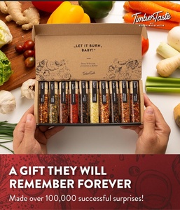 TIMBER GOÛT Épicé Chili Épice Coffret Cadeau pour Hommes Femmes Avec 1,200,000 SCOVILLE <span class=keywords><strong>Carolina</strong></span> Reaper Chili Flakes Guajillo Ancho - Product Image 4