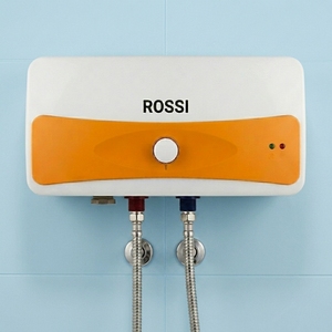 Chauffe-eau électrique horizontal TADT ROSSI 30L avec réservoir intérieur émaillé, chauffe-eau de salle de bain avec contrôle intelligent de la température - Product Image 1
