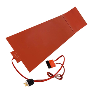 350x2100mm 240W 2000W Flexible Silicone Rubber <b>Heater</b> Resistors for Ski Press with Temperature Controller and USA <b>Plug</b> - Product Image 1
