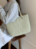 Sac fourre-tout en PU original pour femmes 2025 nouveau sac à bandoulière zippé de grande capacité pour étudiants