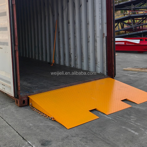 Heavy Duty thép <span class=keywords><strong>container</strong></span> tải đoạn đường nối, di động <span class=keywords><strong>Dock</strong></span> xe tải đoạn đường nối cho kho hậu cần - Product Image 1