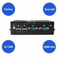 Router Sin Ventilador YCT-074, Intel J4125, 4 Puertos LAN de 2.5GbE, Firewall, Dispositivo VPN, PfSense, Computadora Industrial Integrada, PC Industrial