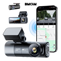 Nouvelle caméra embarquée 4K à objectif caché modèle 3, écran IPS 3,16'', Wi-Fi et GPS, vision nocturne, capteur G, enregistrement en boucle, 180° °   Ultra grand angle