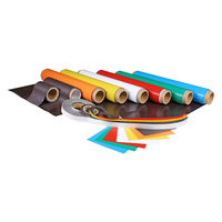Feuilles magnétiques industrielles en ferrite PVC PET super résistantes et colorées, souples, flexibles, plates, en caoutchouc, découpables, pliables, personnalisables, vente en gros