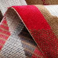 Tissu d'ameublement de luxe en jacquard de haute qualité pour canapé