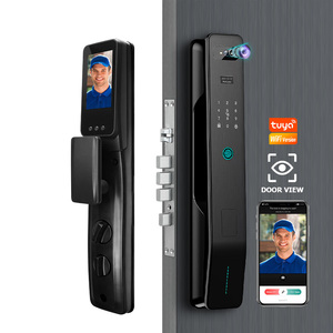 Bán buôn không dây vân tay RFID thông minh Thông Minh Kỹ thuật số sinh trắc học khóa cửa Wifi với 3D nhận dạng khuôn mặt - Product Image 1