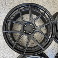 Jantes forgées 2 pièces 5x130 5x112 19 20 21 pouces style Y-Split modulaire 40 trous pour Porsche 911 718 BMW M2 M4 Golf R
