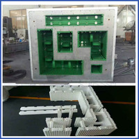 Mesin Pembentuk Cetakan ICF (Insulated Concrete Forms) untuk Blok Bangunan Konstruksi Busa EPS Polistirena Terkontrol PLC, Produk Terbaru