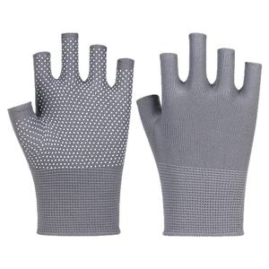 Guantes de nailon antideslizantes con puntos, guantes de trabajo de 13 agujas con textura de microdiamantes en relieve para uso general - Product Image 2