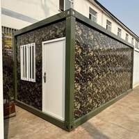 Maisons préfabriquées ignifuges tout temps à usages multiples pour chambre à coucher Entrée Maison Bureau Salon Cuisine Immeuble de bureaux