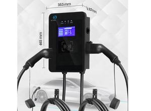 Estación de Carga para Vehículos Eléctricos Personalizada por Fabricante Chino, Tipo 2 CA, Pilas de Carga para Coches Eléctricos de 14kW 22kW, Wallbox con Aplicación RFID - Product Image 4