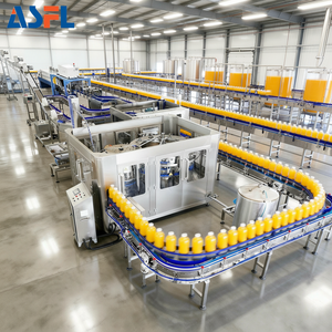 Machine de remplissage et de bouchage à chaud pour jus de fruits mélangés en bouteille PET 450 ml, modèle 2026, avec système de nettoyage CIP automatique - Prix fabricant - Product Image 1