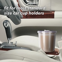 Gobelet à bulles en plastique personnalisé à double paroi de 24oz 700ml gobelet à bulles réutilisable sans BPA gobelet à thé au lait boba avec couvercle et paille