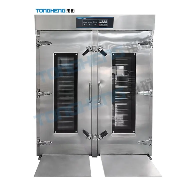 Electric Pastry Retarding Fermentation Cabinet Automatic 72 Trays Croissant Dough Proofer Bakery