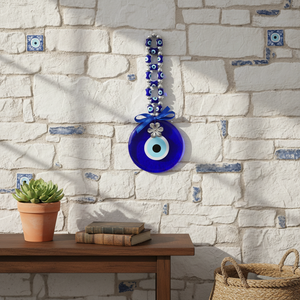 Ornement mural Evil Eye 9X23 cm Pièce décorative à suspendre intrigante - Product Image 3
