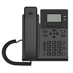 Teléfono IP SIP de Alta Calidad KS30, 2 Cuentas SIP, Pantalla LCD de 2.3 Pulgadas, Voz HD, Compatible con <span class=keywords><strong>SMS</strong></span>, Teléfono VoIP de Escritorio para Negocios, Precio al por Mayor - Product Image 2