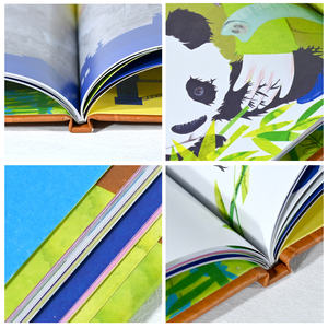 <span class=keywords><strong>Livre</strong></span> d'histoires pour enfants à couverture rigide, personnalisé, prix d'usine, avec impression professionnelle en couleur CMYK/Pantone et gaufrage - Product Image 3