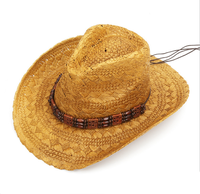 Vente en gros de chapeaux de cowboy mexicain pour adultes Chapeaux de sauveteur Sombrero pour hommes fabriqués à la main