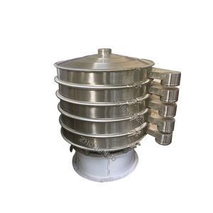 Máquina Clasificadora de Granos y Polvo de Café con Tamiz Vibratorio Circular de Acero Inoxidable, con Motor, Capacidad de 300-1000 kg/h - Product Image 1