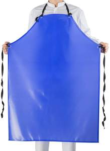 Grembiule in PVC impermeabile in gomma vinilica progetti grembiule sicuro da lavoro resistente agli agenti chimici industriali - Product Image 5