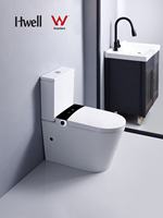 Filigrane d'Australie Siège chauffant intelligent pour toilettes et bidet hygiénique Fonction de lavage féminin