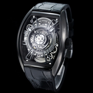 Montre mécanique pour homme, design squelette automatique étanche - Product Image 2