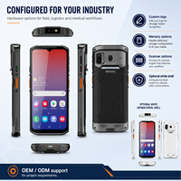 Smartphone Android Durci 5G 6,5 Pouces CM60 avec Scanner, Batterie 5500 mAh, Charge Rapide 66W, NFC, GPS, Double SIM pour l'Inventaire d'Entrepôt et les Équipes d'Exploitation