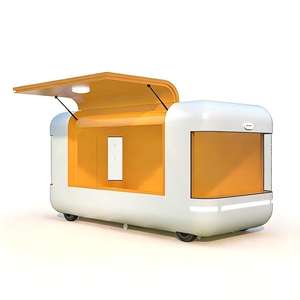 Carrito de Hot Dogs Estilo Callejero, Camión de Comida Móvil para Hamburguesas y Comida Rápida Estilo Americano. - Product Image 5