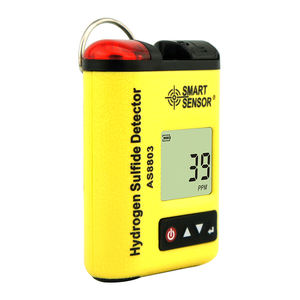 Intelliger Sensor tragbarer Mini-Digital-Wasserstoffsulfidmonitor auf Klebeband H2S Gasspeicher-<span class=keywords><strong>Test</strong></span> H2S Gasschoner AS8803 - Product Image 4