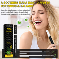 Diffuseur d'arômes SEFUDUN Ashwagandha, stylo diffuseur d'arômes pour nettoyer les poumons, détoxifier, arrêter de fumer, diffuseur de vapeur naturel à base de feuilles de Maca