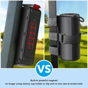 IPX 6 Speaker Golf Magnetik Bluetooth, Speaker Bluetooth Stereo 10W Tahan Air