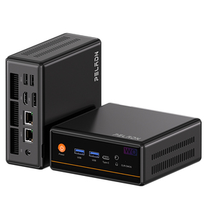 มินิพีซี 5 7640HS DDR5 NVMe SSD USB4 WiFi 6 BT5.2 แลนคู่ คอมพิวเตอร์ตั้งโต๊ะ 4K รุ่น WO4-7640HS ใช้หน่วยประมวลผล Ryzen 7640HS ให้ประสิทธิภาพสูง - Product Image 1