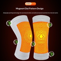 Genouillère de compression personnalisable en graphène et armoise, résistante au froid et chaude, pour la protection des genoux des seniors, hommes, femmes, pour la course et le sport