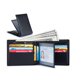 Custom Real Leather RFID <b>Card</b> <b>Holder</b> <b>Wallet</b> for Men Soft Genuine Leather Travel Credit <b>Card</b> <b>Wallet</b> - Product Image 1