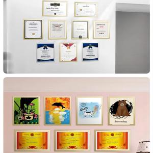 Cadre photo magnétique souple en PVC, autocollant <span class=keywords><strong>mural</strong></span> imperméable, aimant puissant, taille personnalisée / A4 / A5, vente en gros - Product Image 5