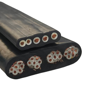 YFFB, bajo voltaje, forma plana, resistente a la tracción, cubierta de goma, Conductor de cobre, grúa, <span class=keywords><strong>Cable</strong></span> de alimentación, elevador, <span class=keywords><strong>Cable</strong></span> eléctrico de viaje - Product Image 3