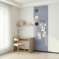 Autocollants muraux magnétiques double couche UCI DIY Art Déco, réutilisables, avec support magnétique ferreux souple, taille personnalisée, échangeables librement, décoration de chambre