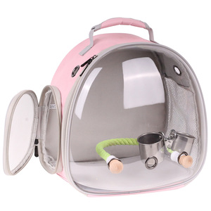 Sac à dos de transport respirant anti-collision pour oiseaux, <span class=keywords><strong>en</strong></span> stock, pour la promenade <span class=keywords><strong>en</strong></span> extérieur et <span class=keywords><strong>le</strong></span> transport <span class=keywords><strong>en</strong></span> voiture des perroquets - Product Image 5