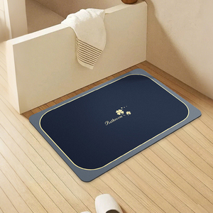 <span class=keywords><strong>Antiscivolo</strong></span> ad asciugatura rapida assorbente sottili tappeti da bagno misura <span class=keywords><strong>sotto</strong></span> la porta pavimento del bagno, <span class=keywords><strong>tappeto</strong></span> di fango diatomico - Product Image 1