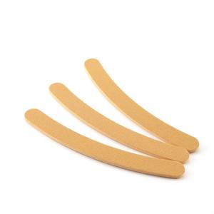 Lima de uñas de plástico curvo Banana 80/100/120/150/180/240 Grano Papel de lija resistente al agua Kit de manicura profesional de larga duración - Product Image 5