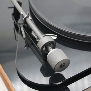 Новый дизайн Hi-Fi проигрыватель виниловых пластинок LP с bluetooth FM-радио и встроенным стереодинамиком - Product Image 6