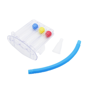 Chất lượng cao thở sâu thiết bị 3 bóng khuyến khích Phế dung kế 3 buồng phổi Exerciser Ba Quả bóng Phế dung kế - Product Image 4