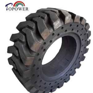 ยางตันราคาโรงงาน New Topower ขนาด 13.00-24 14.00-24 สำหรับรถเทเลแฮนด์เลอร์ บูมลิฟท์ ยางโซลิฟ ล้อ AWP ผลิตในกัมพูชา - Product Image 5