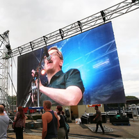Écran mural vidéo LED géant imperméable pour concert, prix, P2.604 P2.976 P3.91 P4.81, affichage LED extérieur à louer