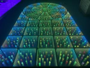 Lumières LED de piste de danse 3D Offre Spéciale pour les étapes de mariage Salles de jeux pour enfants Garages Bars Concert DJs IP65 évalué pour une utilisation en extérieur - Product Image 6