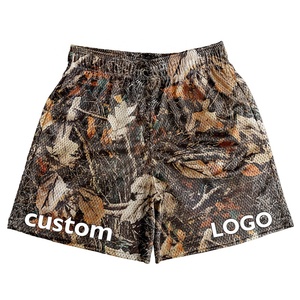 High Quality Retro <strong>Camo</strong> Printed Sublimation Mesh 100% Polyester Men's <strong>Shorts</strong> Custom Logo Sublimation Casual Custom Mesh <strong>Shorts</strong> - Product Image 1
