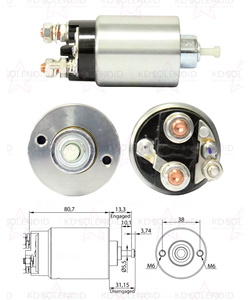 ZM1-761 Venta Directa de Fábrica: Solenoide de Arranque para FORD, JAGUAR, <span class=keywords><strong>LINCOLN</strong></span> y Edge - Product Image 2