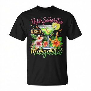 Questa Senorita ha bisogno di una maglietta Margarita Cinco De Mayo - Product Image 2